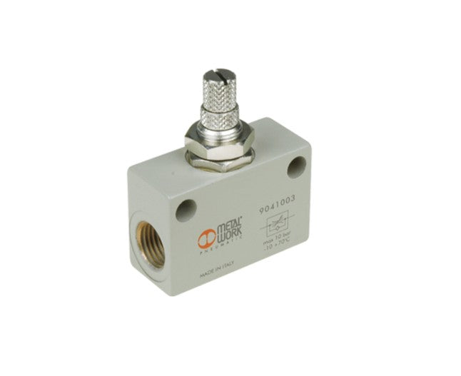 Metalwork Pneumatic - In-Line Flow Control - 1/8"